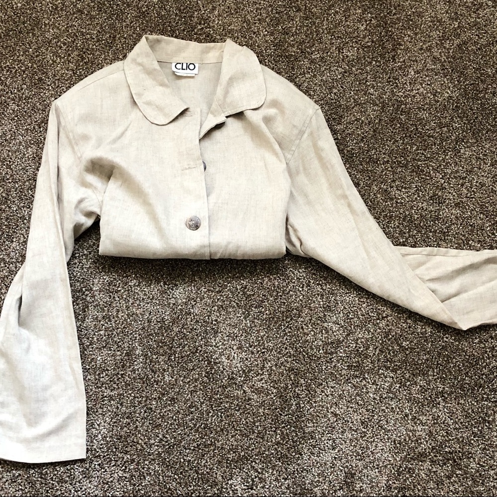 Clio linen jacket